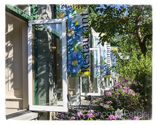 Blue Poppy Restaurant at Butchart Gardens